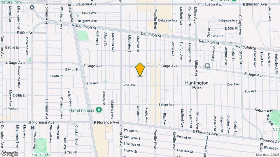 6522 Malabar St Mapa y Detalles de la Ubicación