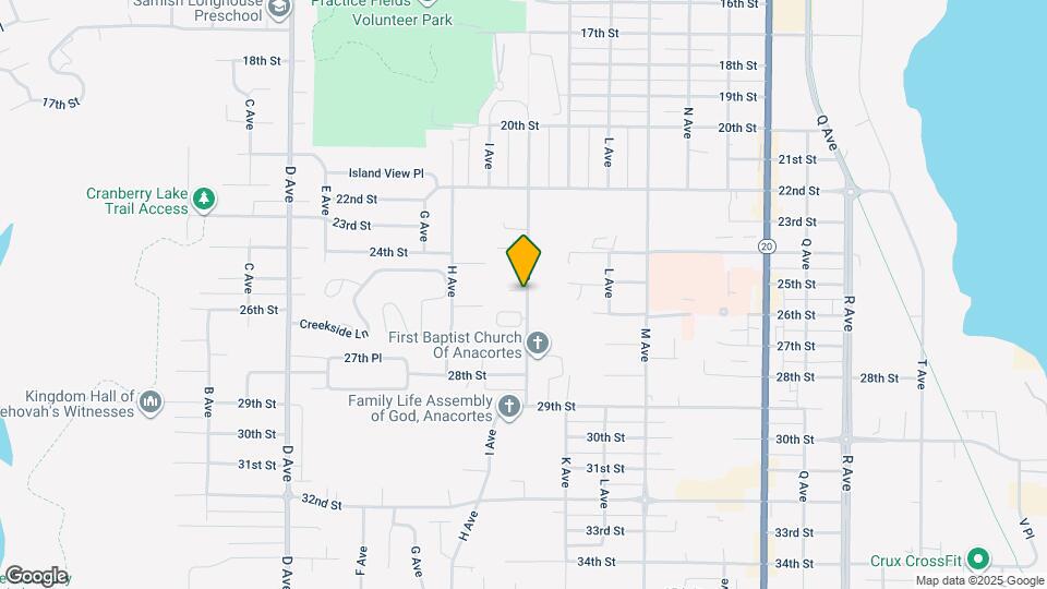 2518 J Ave Map and Location Details