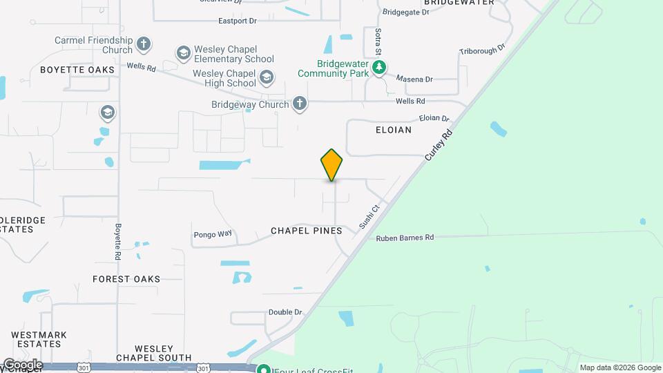 6419 Chapel Pines Blvd Map and Location Details