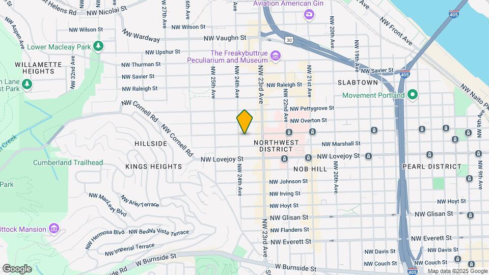 2374 NW Northrup St Map and Location Details