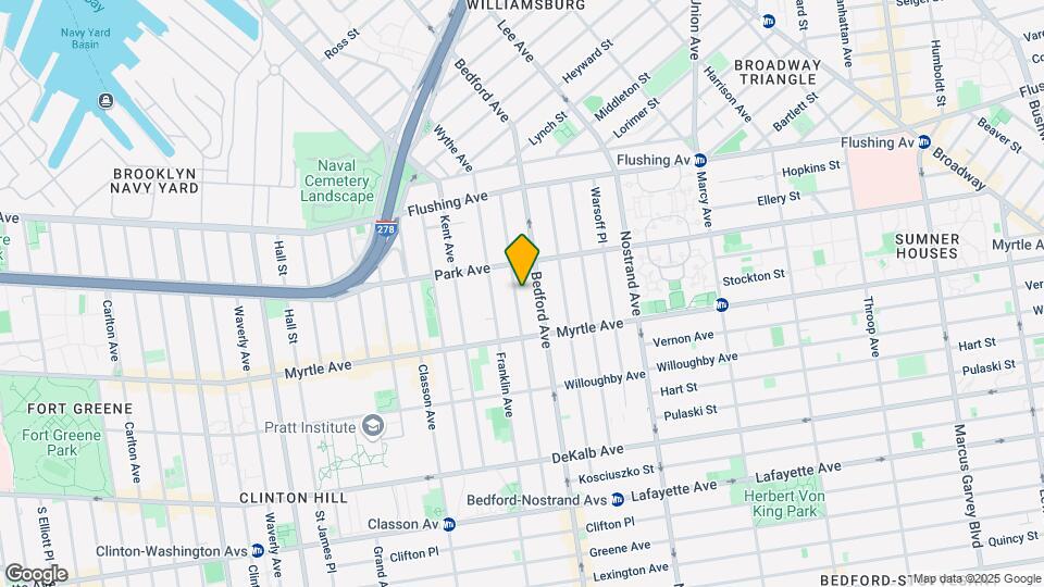 85 Skillman St Map and Location Details