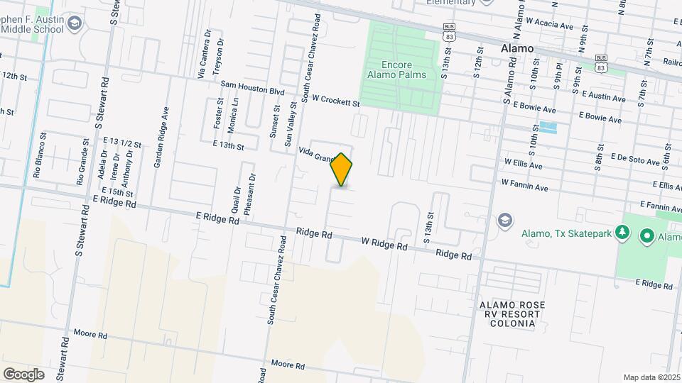 1411 Tierra Del Sol Ave Map and Location Details