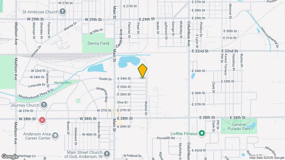 405 E 34th St Map and Location Details