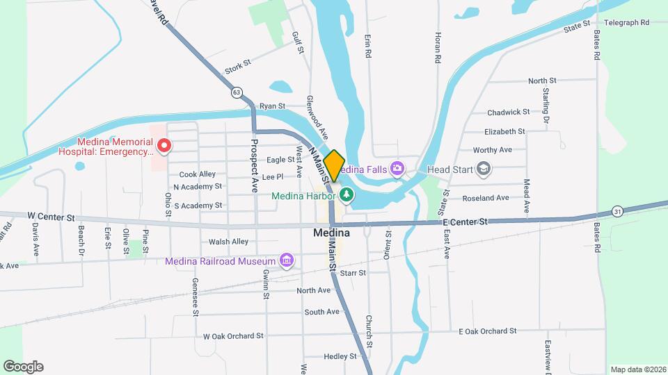 335 N Main St Map and Location Details