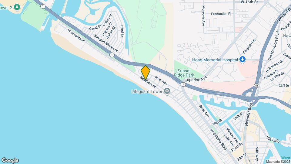 5305 Seashore Dr Map and Location Details