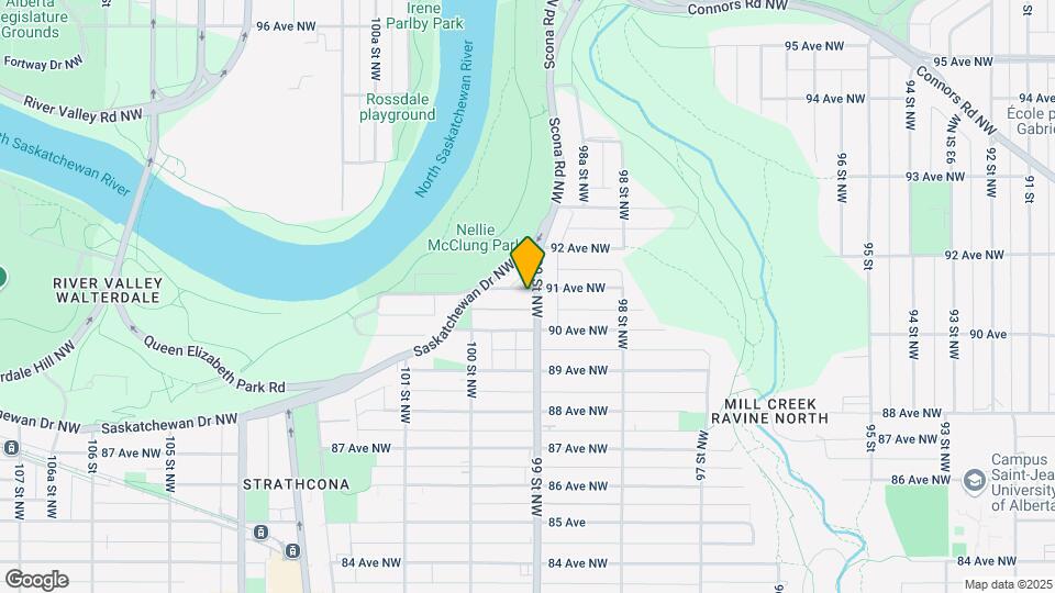9907-491 91 Ave NW Map and Location Details