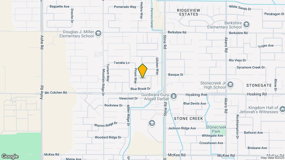 5120 Gold Creek Way Map and Location Details