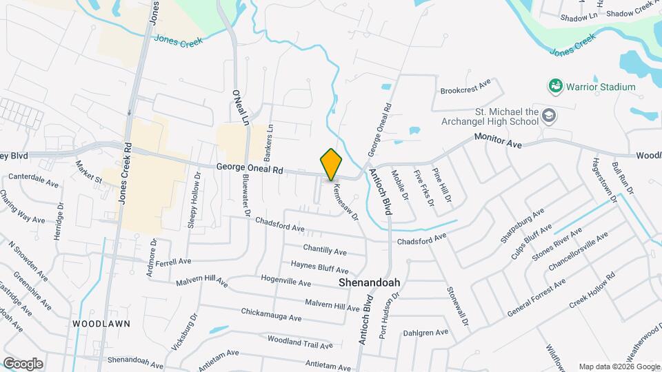 4820 Kennesaw Dr Map and Location Details