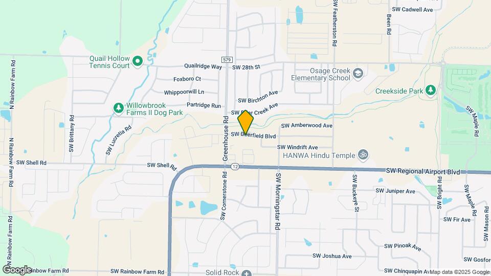 3509 SW Deerfield Blvd Map and Location Details