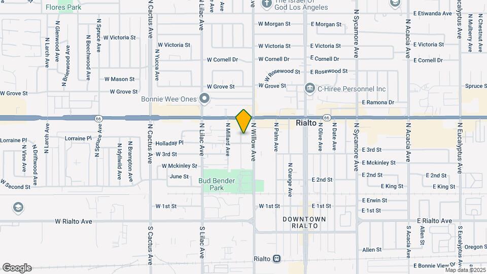 327 N Clifford Ave Map and Location Details
