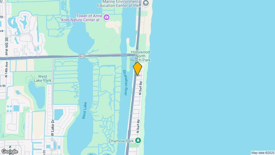 3215 N Ocean Dr Map and Location Details