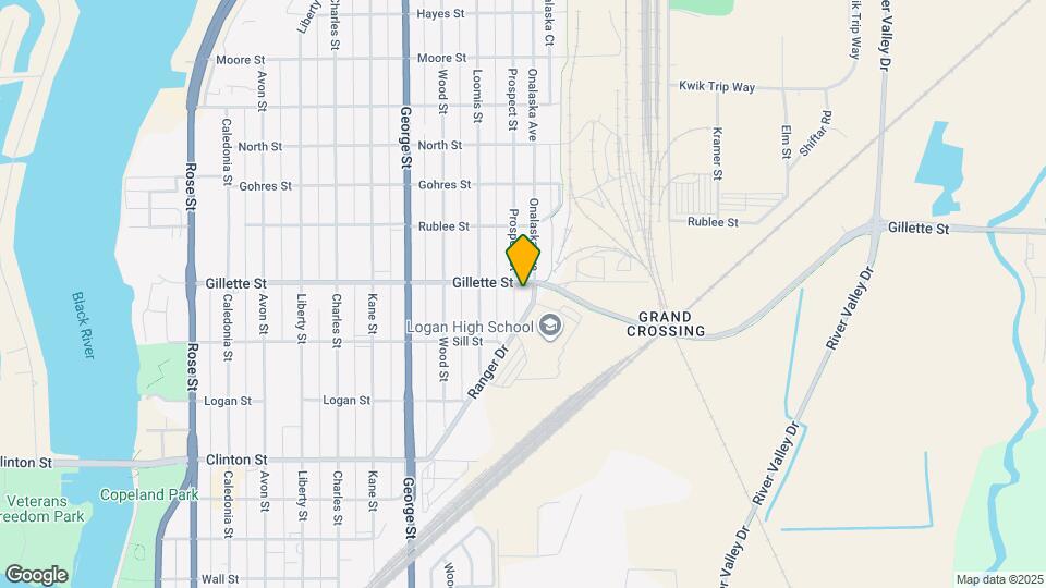 1548 Prospect St Map and Location Details