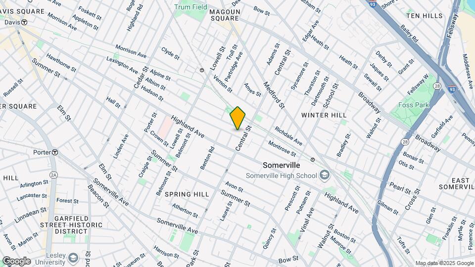 11 Hudson St, Unit 1T Map and Location Details