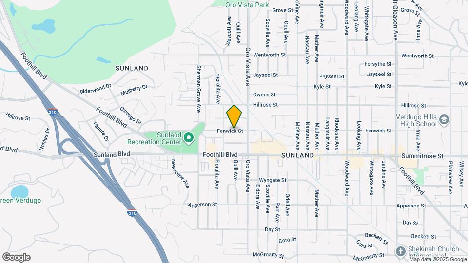 8456 Fenwick St, Unit 8450 Fenwick Map and Location Details