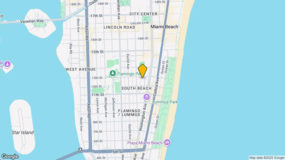 1242 Drexel Ave Map and Location Details