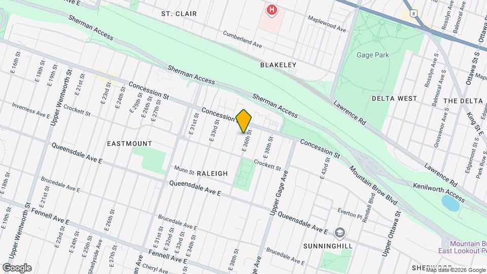 46 E 36th St Map and Location Details