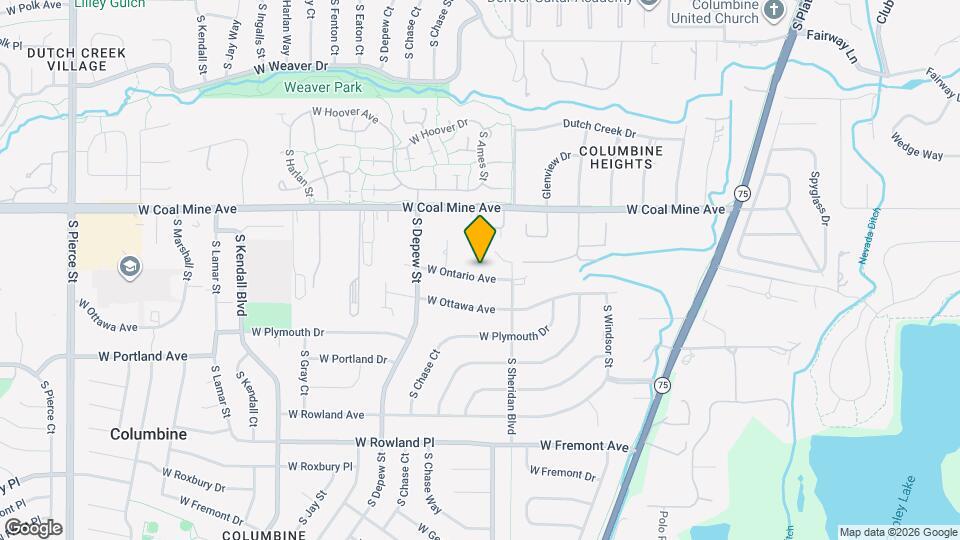 5265 W Ontario Ave Map and Location Details