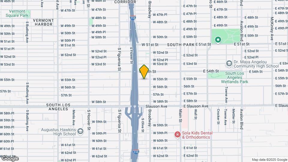 322 W 55th St Map and Location Details