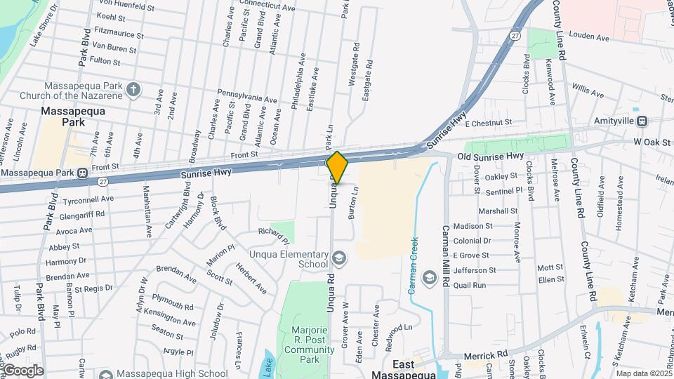 304 Unqua Rd Map and Location Details