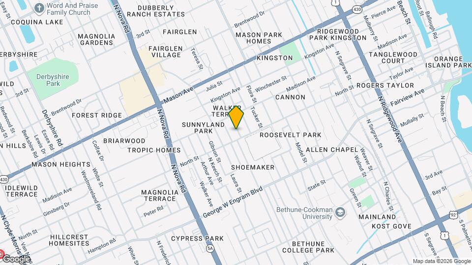 614 Florence St Map and Location Details