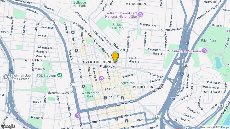 167 E McMicken Ave Map and Location Details