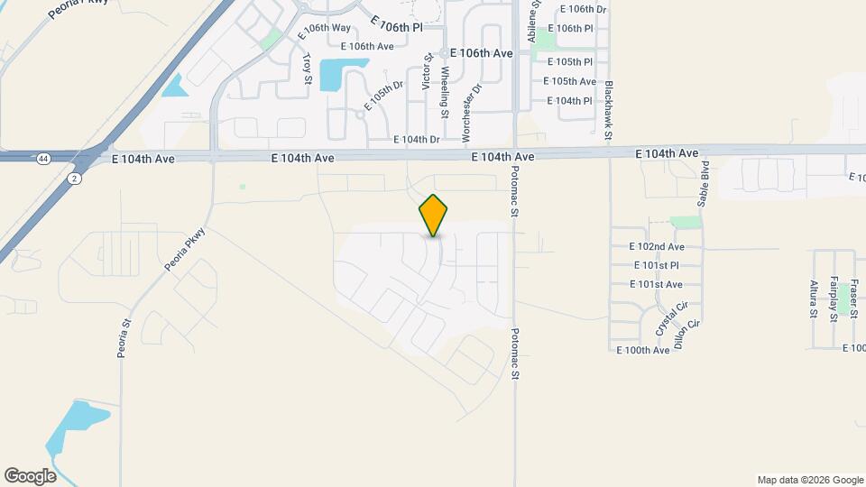 10228 Vaughn St Map and Location Details