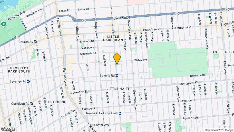 1627 Nostrand Ave Map and Location Details