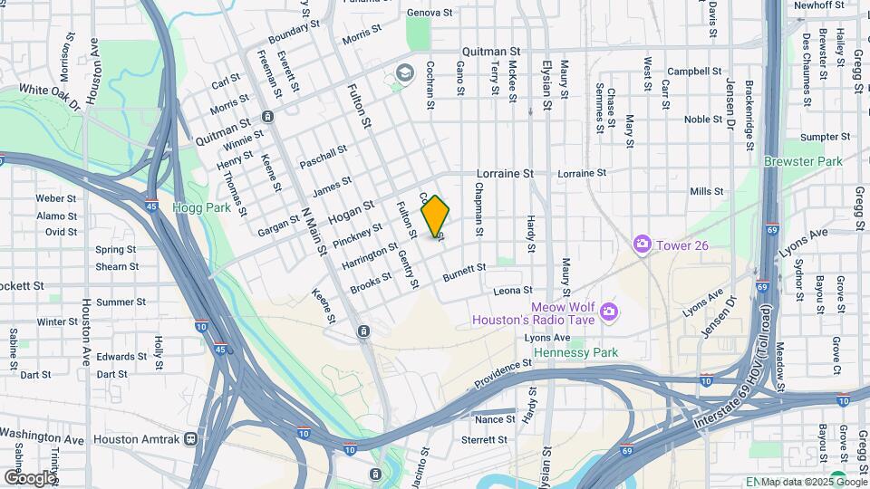 1611 Common St Map and Location Details