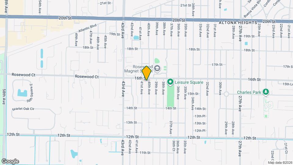 1575 40th Ave, Unit L3 Map and Location Details