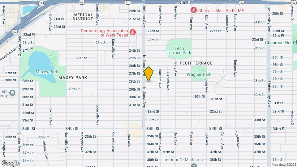 3315 28th St Map and Location Details