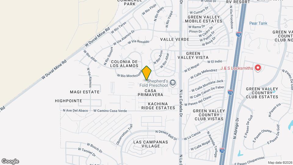 606 W Woodfield Ct Map and Location Details