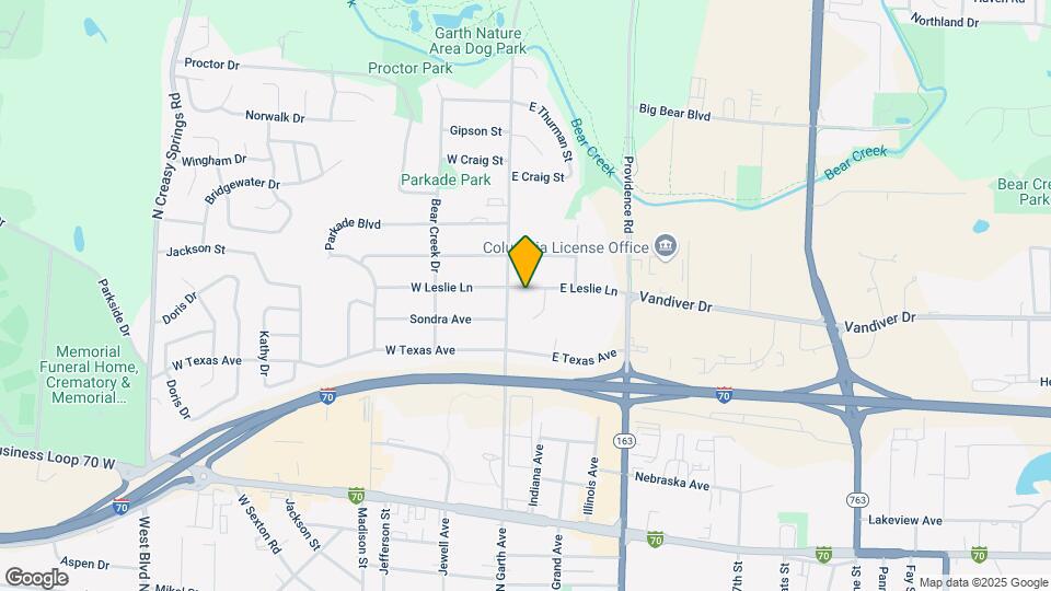 8 E Leslie Ln Map and Location Details