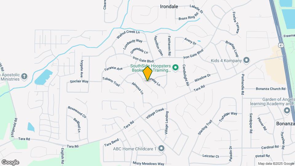 10436 Irongate Ln Map and Location Details