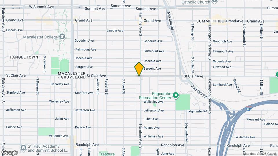 245 Hamline Ave S Map and Location Details