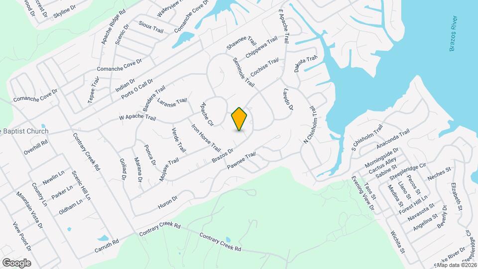 4103 Brazos Ct Map and Location Details