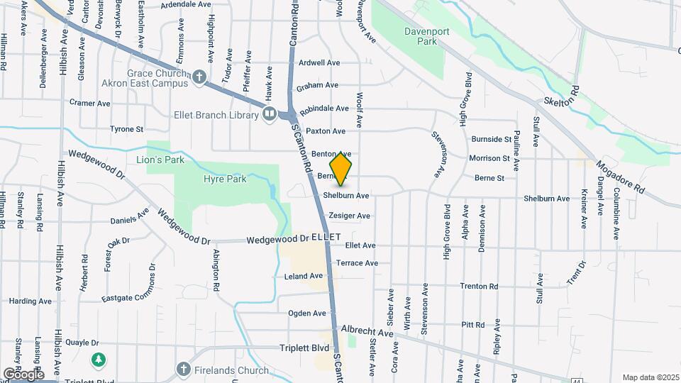 2595 Shelburn Ave Map and Location Details