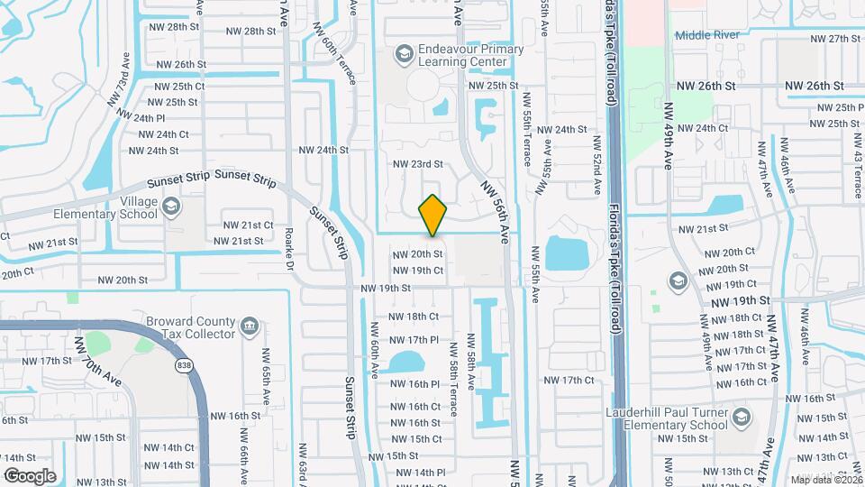2010 NW 59th Ave Map and Location Details