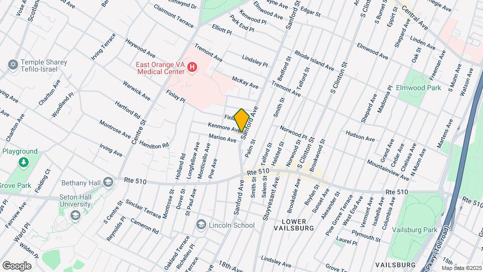 381 Sanford Ave Mapa y Detalles de la Ubicación