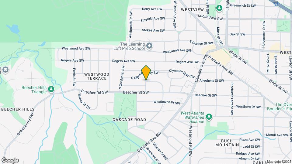 2828 Waters Dr SW Mapa y Detalles de la Ubicación