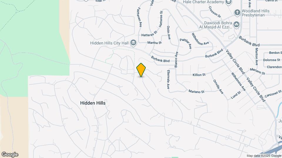 5845 Hilltop Rd Map and Location Details