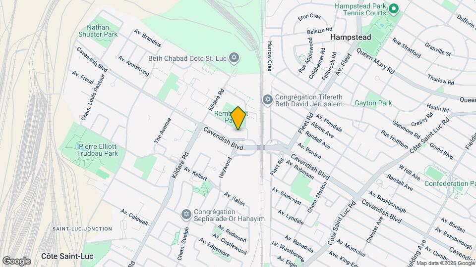 5700 Rembrandt Ave Map and Location Details