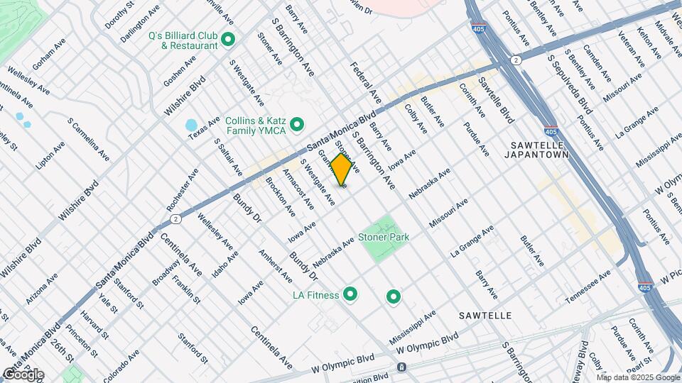 1627 Granville Ave Map and Location Details