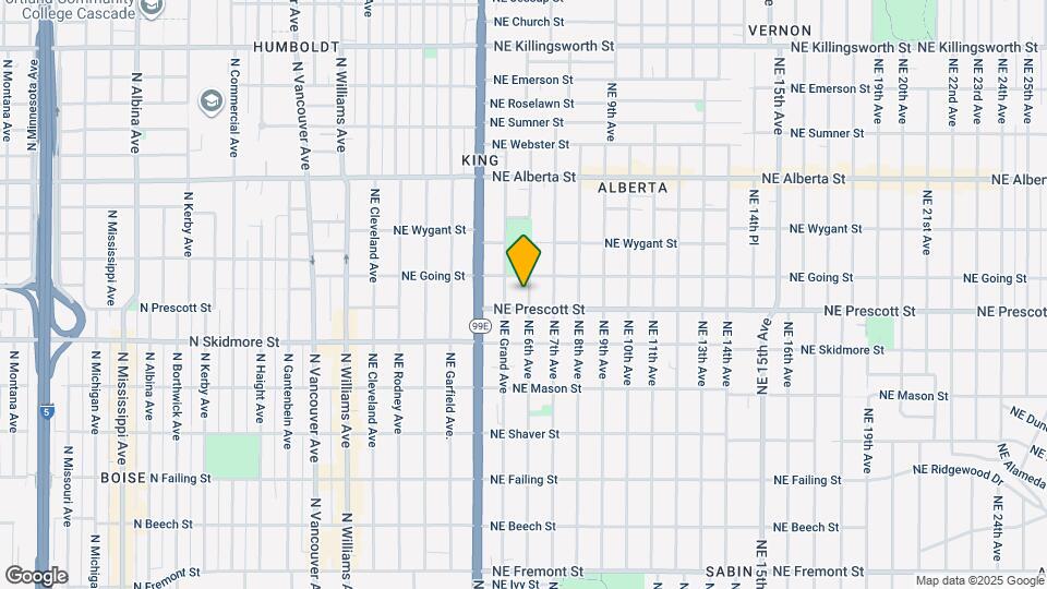 4523 NE 6th Ave Map and Location Details