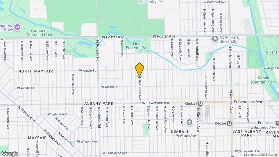 4946 N Ridgeway Ave, Unit 1 Mapa y Detalles de la Ubicación