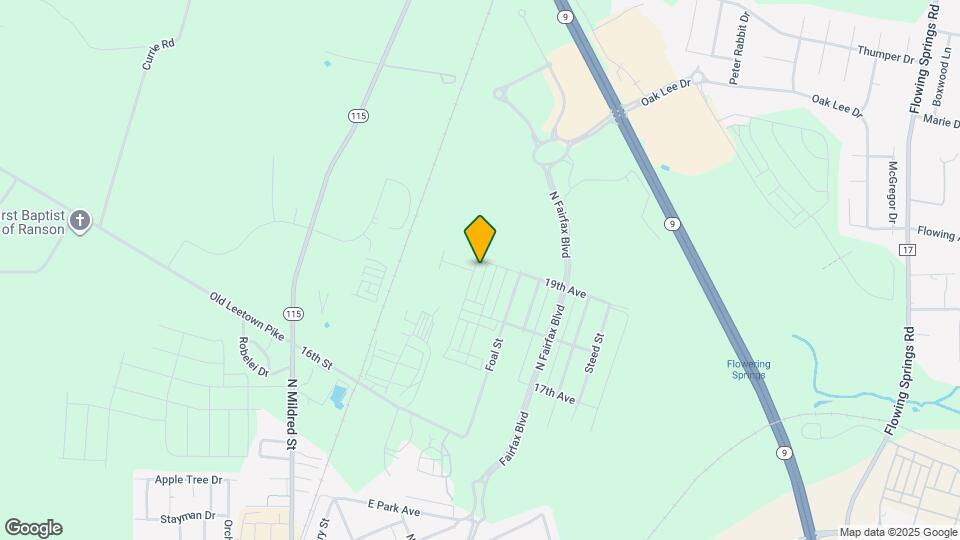 1360 Red Clover Ln Map and Location Details