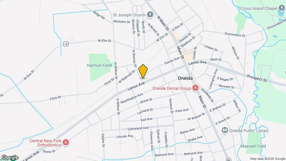 348 Lenox Ave Map and Location Details