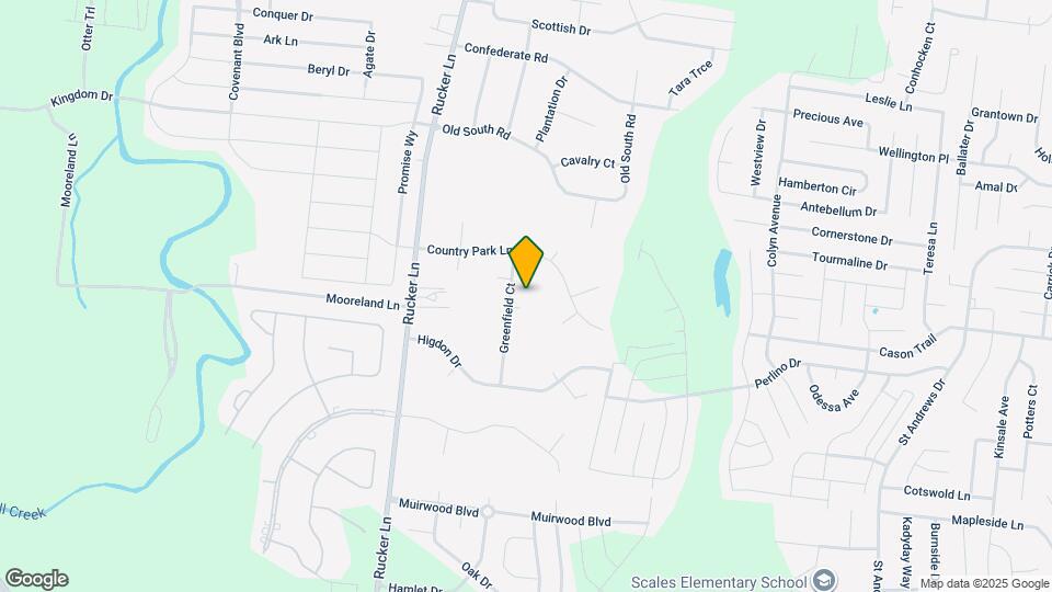 831 Greenfield Ct Map and Location Details