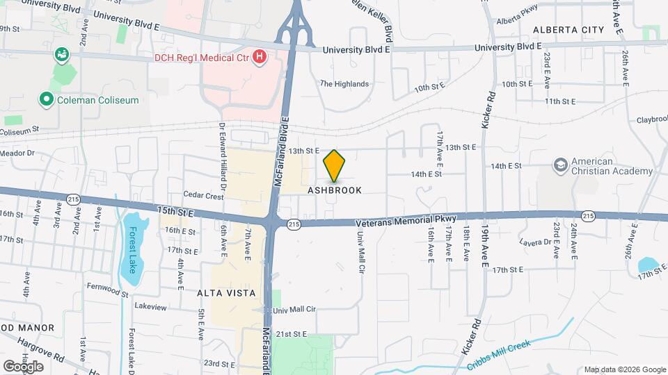 1424 Southern Gardens Dr Mapa y Detalles de la Ubicación