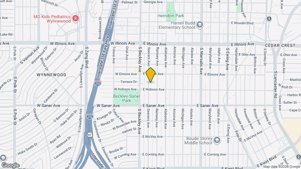 2634 Seevers Ave Map and Location Details