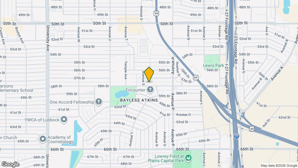 1634 58th St Map and Location Details